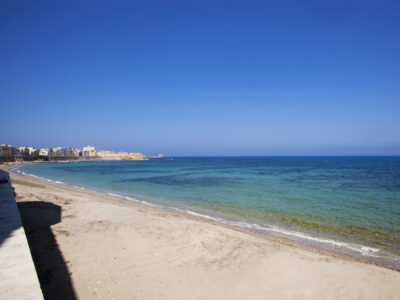 City walls and Tramontana beaches City walls and Tramontana beaches