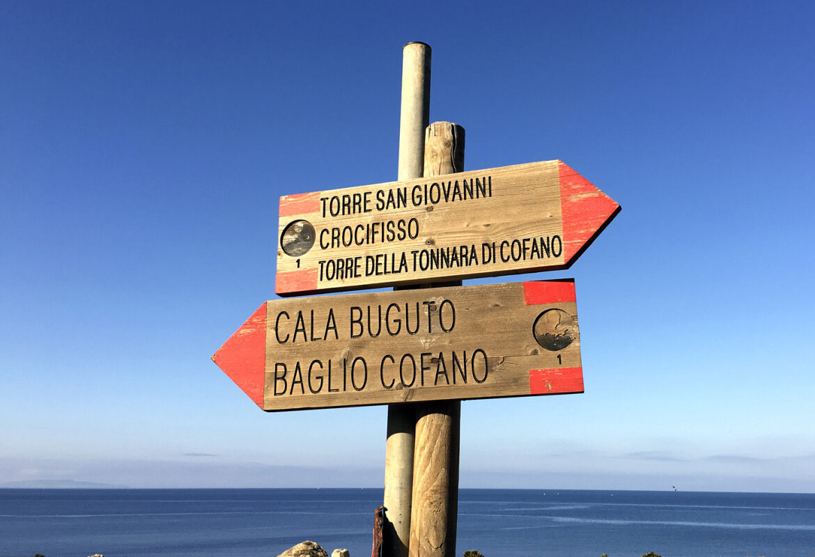Sentieri della Riserva di Monte Cofano